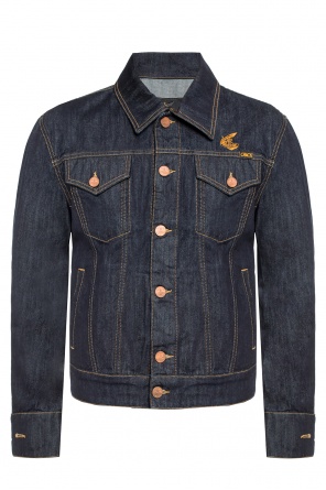 Denim jacket with a logo, zdjęcie 1 Denim jacket with a logo od Vivienne Westwood